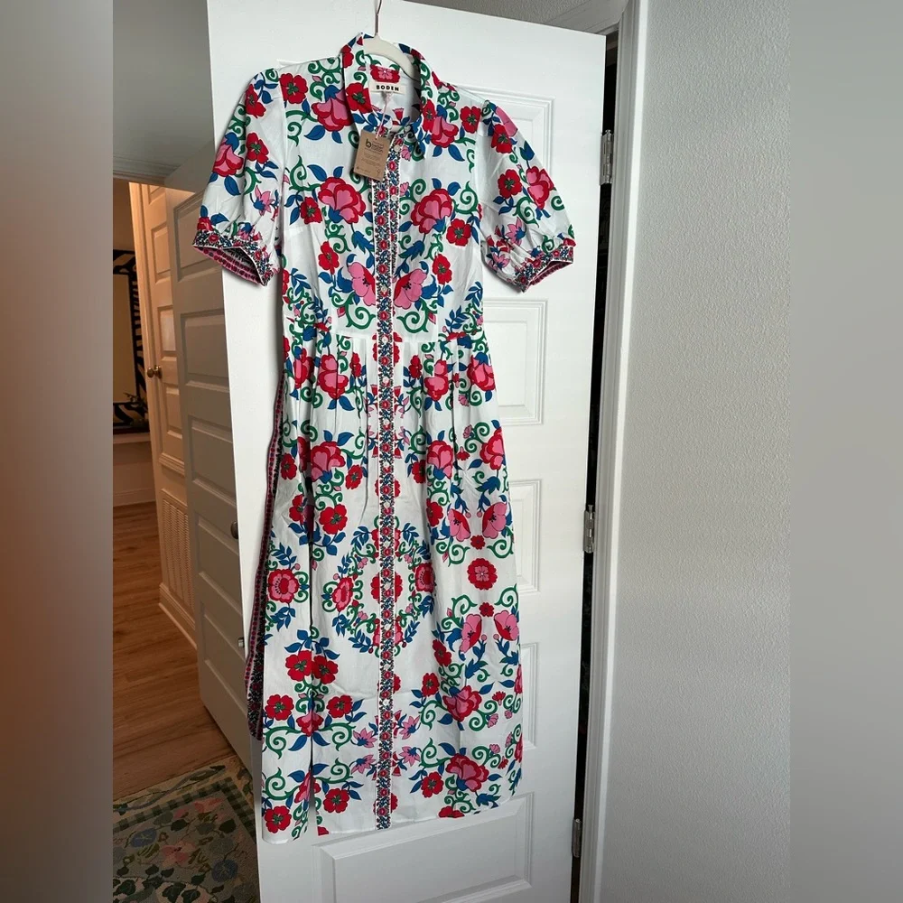 Alexa Maxi Shirtdress NWT - Picture 5 of 8